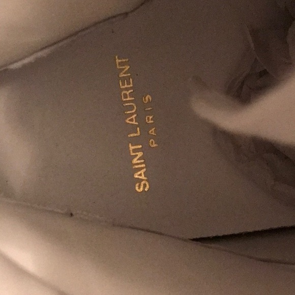 ❌SOLD❌Saint Laurent SL-10h high top sneakers size 10.5 - Picture 12 of 15